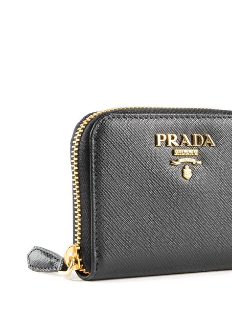 prada geldbeutel grau|Prada portemonnaie damen.